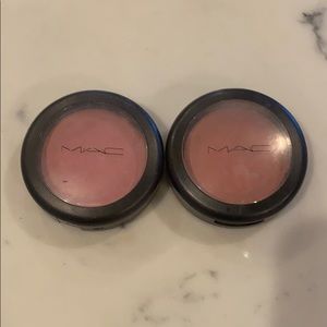 TWO MAC Blushes in Mocha and Dame